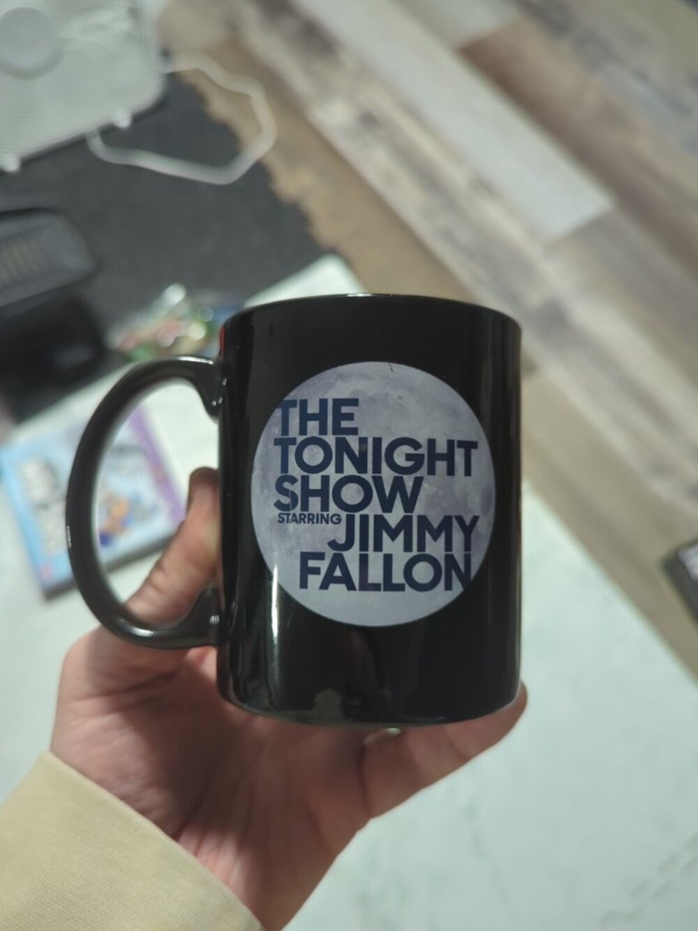 The Tonight Show Starring Jimmy Fallon Official On-Air Mug - Black